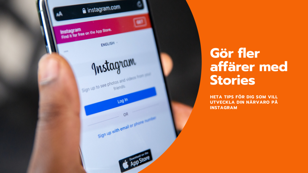 Stories på Instagram och Facebook